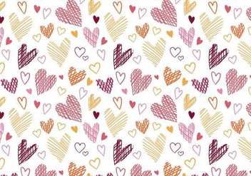 Free Hearts Pattern Vectors - vector gratuit #389283